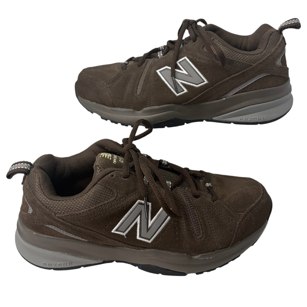 New Balance 608v5 Men's 7 4E Extra Wide Brown Suede Shoes MX608UB5 ABZORB